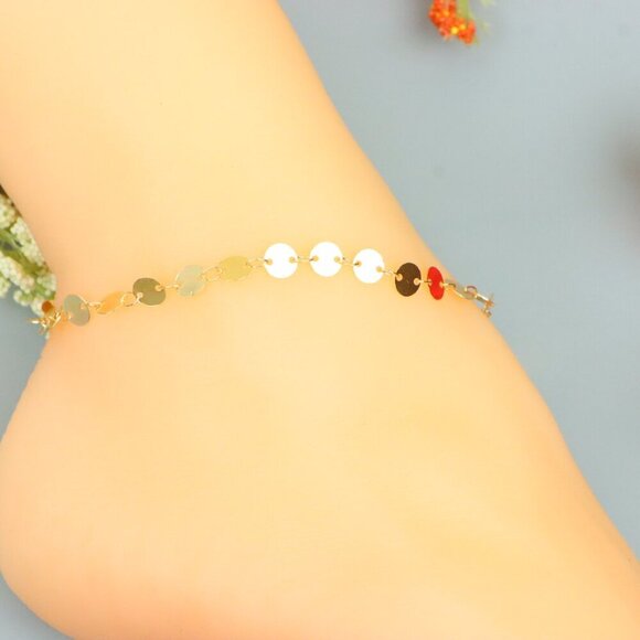 "Handmade Anklet – A Stylish Choice for Women, Thoughtful Gift Idea, EVCH1547 - Picture 4 of 10